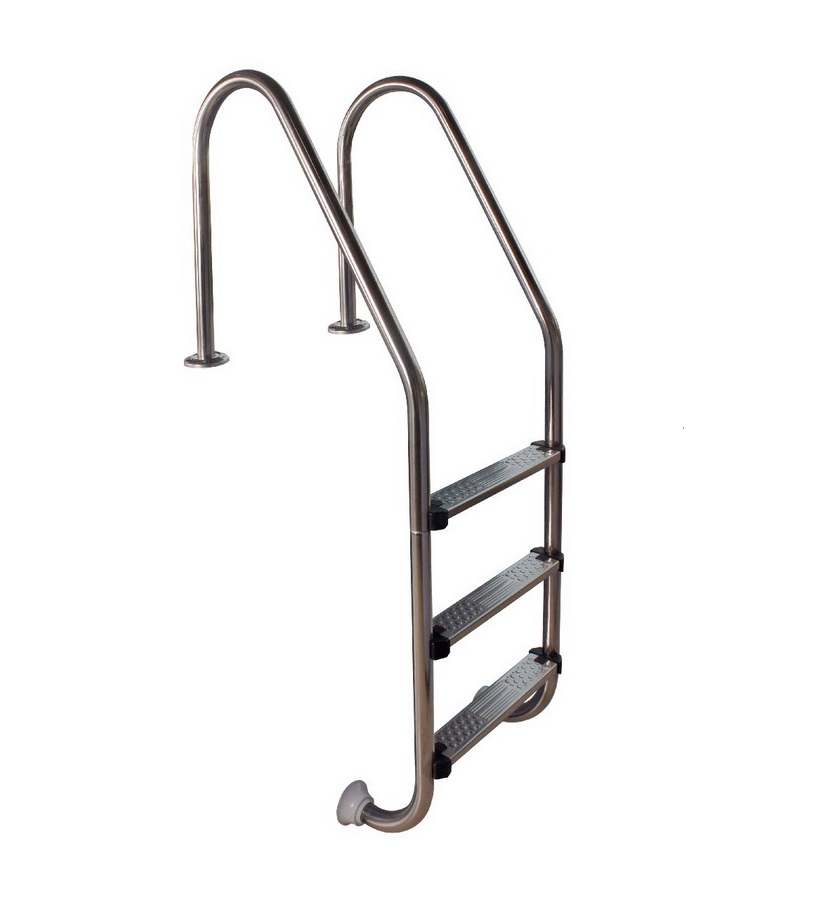 Scara inox piscina standard